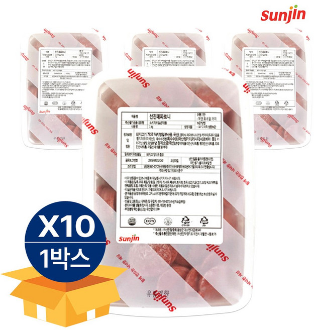 선진 페파로니 페퍼로니 1kg, 10개