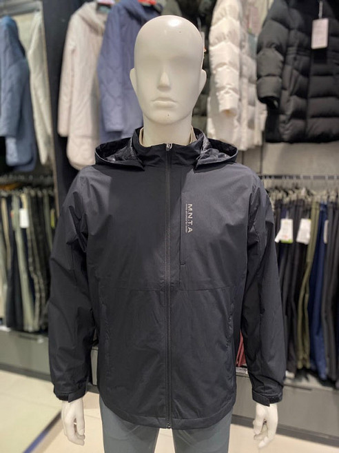 마운티아 마운티아 재고정리 남성 간절기 바람막이 마누엘자켓 1 1MQJKS4002-BK (P003087252)