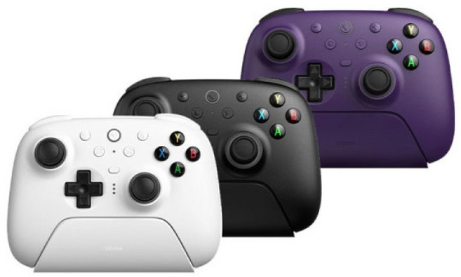 8bitdo 팔비또 얼티밋 얼티메이트 2 2세대 무선 게임패드 컨트롤러 PC버전 TMR트리거 충전독포함, 블랙, 1개, 얼티메이트2