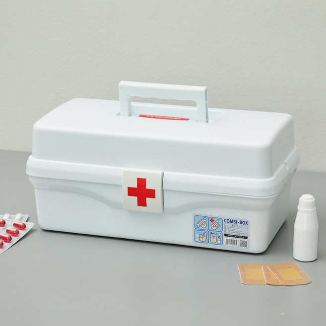 정광 프로메이드 다용도 구급함 J-3021 가정 및 사무실의 비상용 구급함, 1개