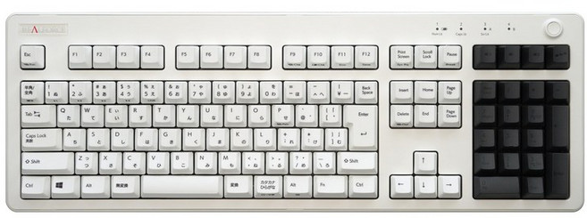 REALFORCE R3 R3S PBT M0349T 키보드 지원 키캡 세트 숫자 키패드 다크 그레이 승화