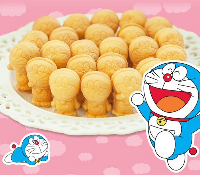 [만쥬데이]도라에몽 달콤슈크림만쥬, 130g, 7개