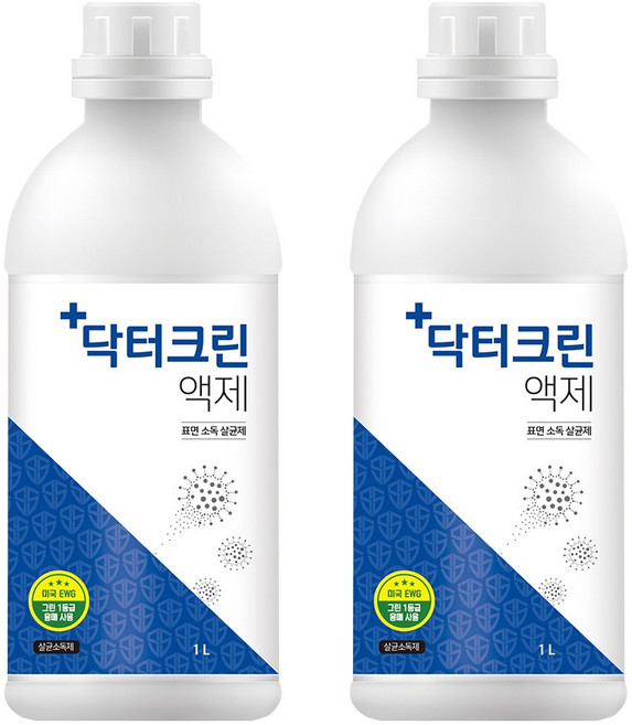 국보싸이언스 살균제 살균소독제 닥터크린 학교방역등, 2개, 1L