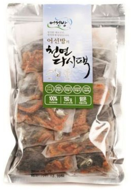 어선방 3종 천연 다시팩 총20입, 1개