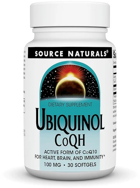 Source NATURAL 내추럴s 유비퀴놀 CoQH 100mg 1회 제공량 - 소프트젤 30정 216216, 1 - 쿠팡