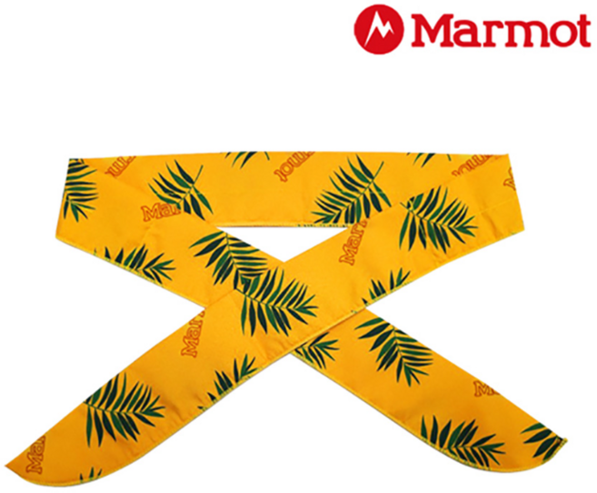 마모트 트로피칼 쿨 스카프 등산 캠핑 아웃도어용품_M12USC42, 옐로우