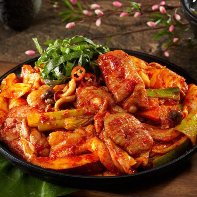 춘천의 맛 그대로 유미네 닭갈비 (전통양념/간장양념) [원산지:상세설명에 표시], 1개, 500g, 유미네 간장닭갈비