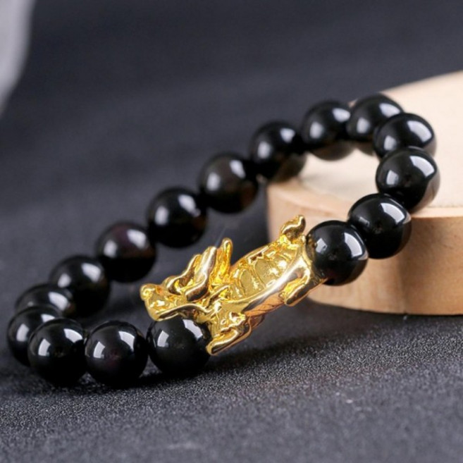 종교 입문 고급 굿즈 남자 남성 여자 여성 커플 공용 재물운 액막이 흑요석 성공 용귀 염주 팔찌 6mm 처음 갈때 준비물 추천