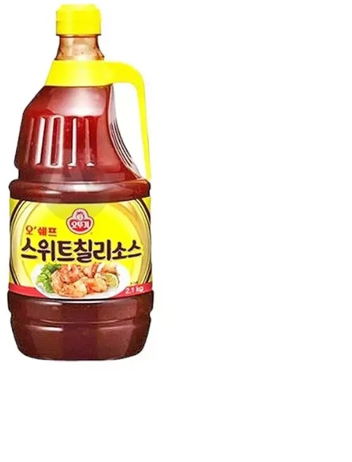 스위트칠리소스 2.1kg 대용량 샤브샤브소스 식자재 매운소스 또띠아 월남쌈, 1개