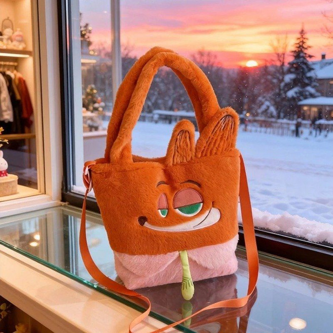 주토피아가방 주디 가방 숄더백 닉 캐릭터 크로스백