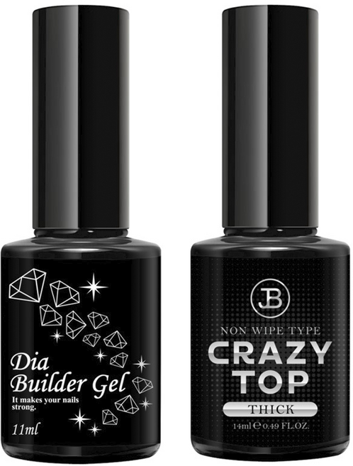 그라시아 진비 다이아빌더젤+크레이지 탑젤 틱크, 1개, 11ml, 투명