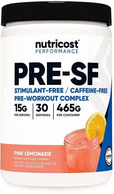 뉴트리코스트 스팀-프리 프리워크아웃 30회분 핑크 레모네이드, 1개 - 쿠팡