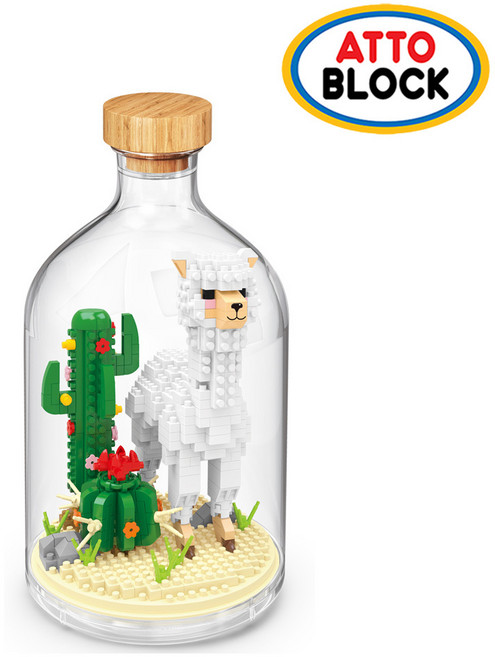 나노블럭 선인장알파카 (2879wh), 단품, 1개