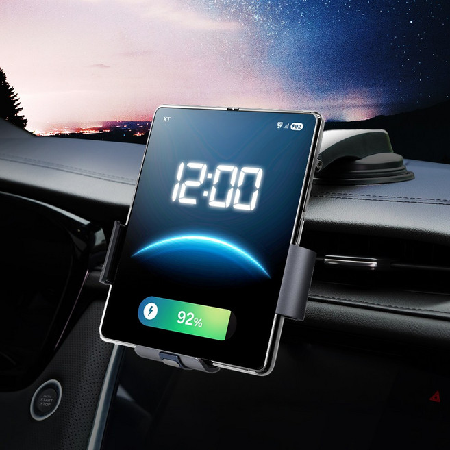 이쏘코리아 폴드7 6 5 4 차량 거치대 갤럭시 Z폴드3 2 핸드폰 거치대 가로 세로, 가로세로 거치대, 상품