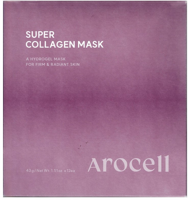 아로셀 슈퍼 콜라겐 마스크팩, 12개입, 1개