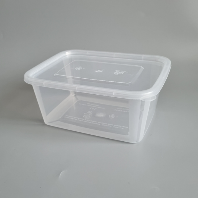 사출 직사각 밀폐용기 1.5L 삼계탕 냉장고 보관, 150세트