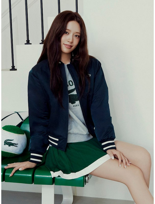 라코스테 LACOSTE 공식 여성 패딩 스타디움 점퍼 BF351E-55N YZP 548182