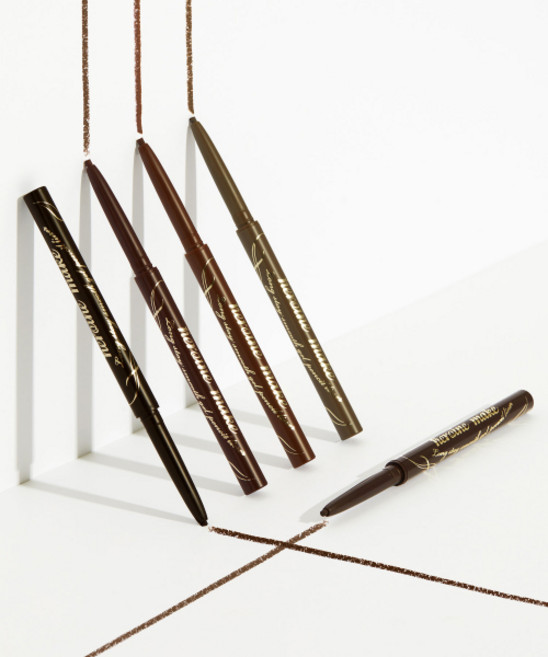 키스미 히로인메이크 롱 스테이 스무스 젤 펜슬 라이너, 1개, 02 다크 브라운