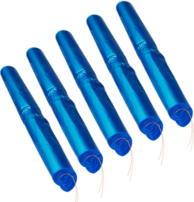 베로나 분리수거함 평판봉투 청색, 50L, 250개