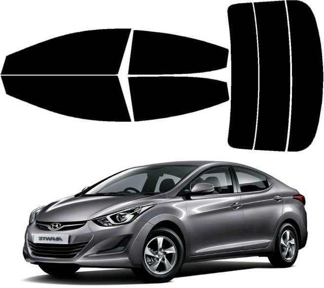 로톰 아반떼MD (10년-15년) 측후면 썬팅필름, RTF-1S 15 (중간)