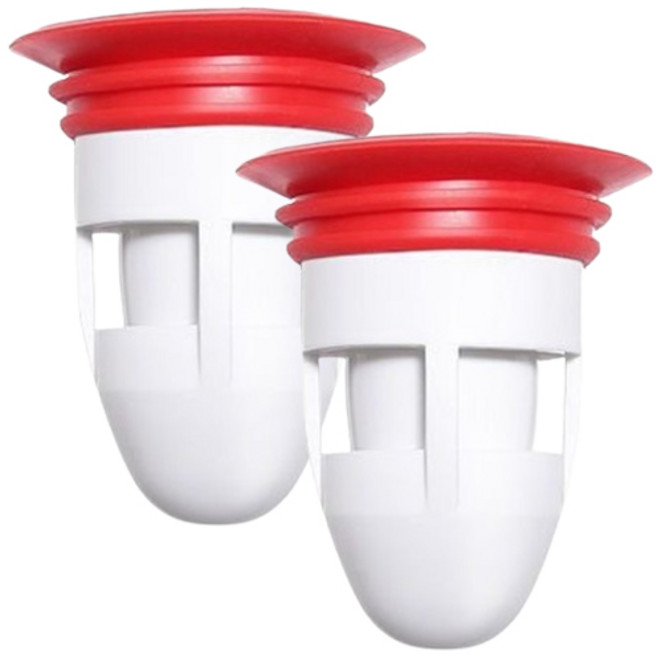 비엔리 악취 제로 하수구 트랩, 화이트, 2개