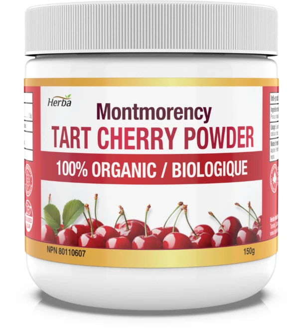 몽모랑시 타트체리 가루 분말 150g 100% Tart cherry powder 캐나다 식약처인증 허바 캐나다, 1개, 1병/150g - 쿠팡