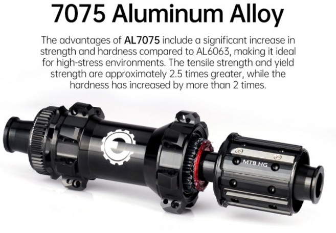 자전거 MTB 허브 센터/6볼트 브레이크 부스트 36T 래칫 28H 통합 AL7075 HG/XD/MS