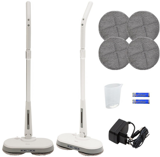 아이룸 최신형 차이슨 자동 무선 물걸레 청소기, 화이트