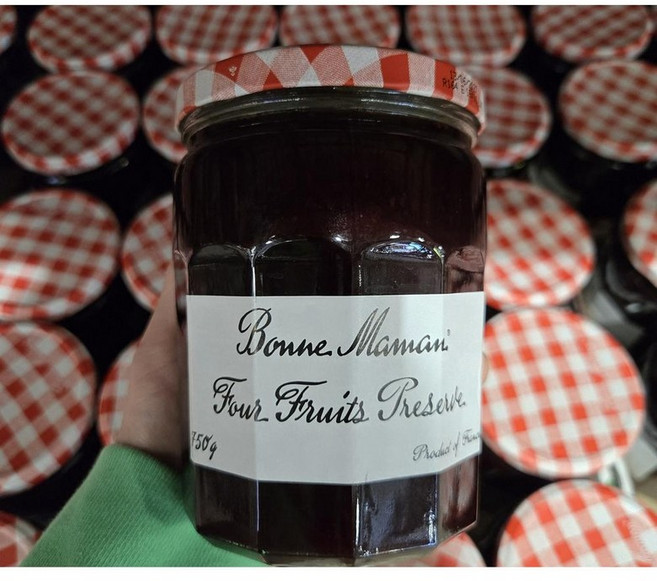 Bonne Maman 본마망 4 프루츠 잼, 750g, 3개