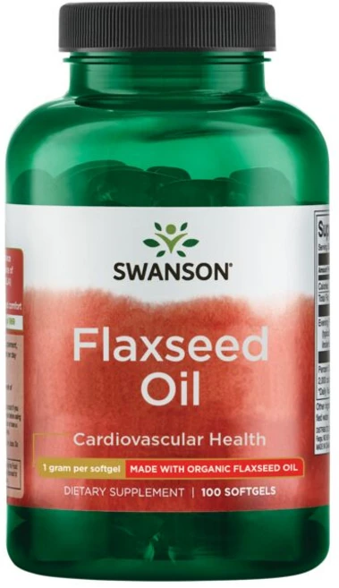 스완슨 플렉씨드 오일 1g 소프트젤, 100정, 1개 - 쿠팡