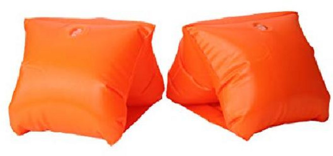 GoFloats 고플로츠 워터윙 어깨 튜브 성인용 여름 물놀이 성인튜브 물놀이튜브 팔튜브, 안전 오렌지, 1개