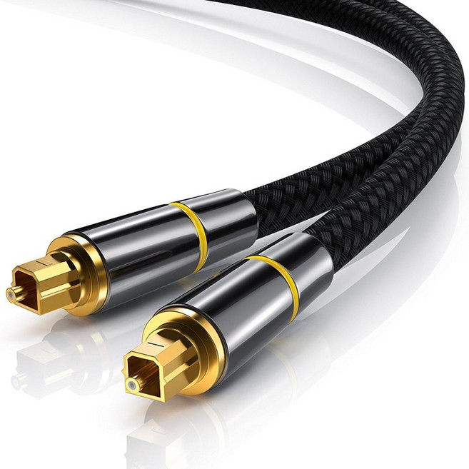 光纖音頻線 數位 SPDIF 輸出線 5.1聲道功放音響 家庭戲院 防震 耐磨, 1個, 高速光纖線1.5米, 高速光纖線1.5米