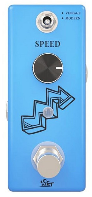 ISET 페이저 기타 페달 아날로그 페이즈 이펙트 일렉기타 베이스 트루 바이패스용 (Phaser), 1개