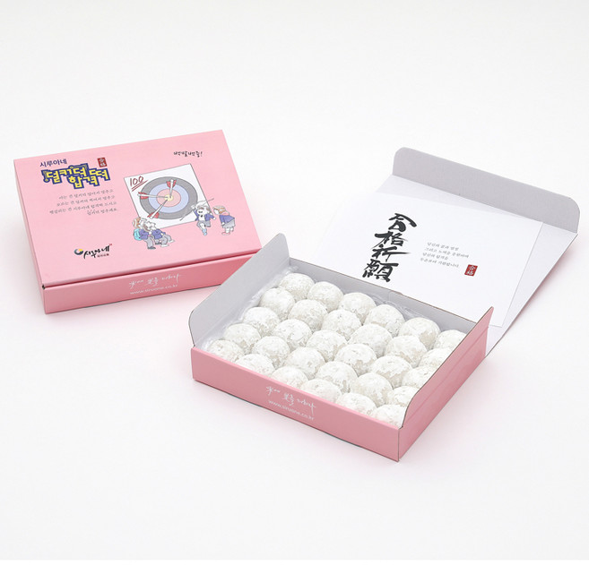 [합격선물] 시루아네 덜커덕 합격떡 4호, 60g, 1박스