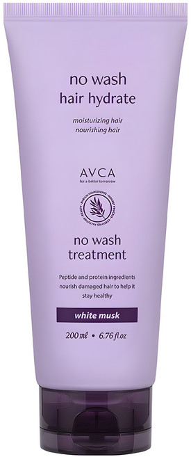 아브카 노워시 트리트먼트 헤어팩 화이트머스크, 200ml, 1개