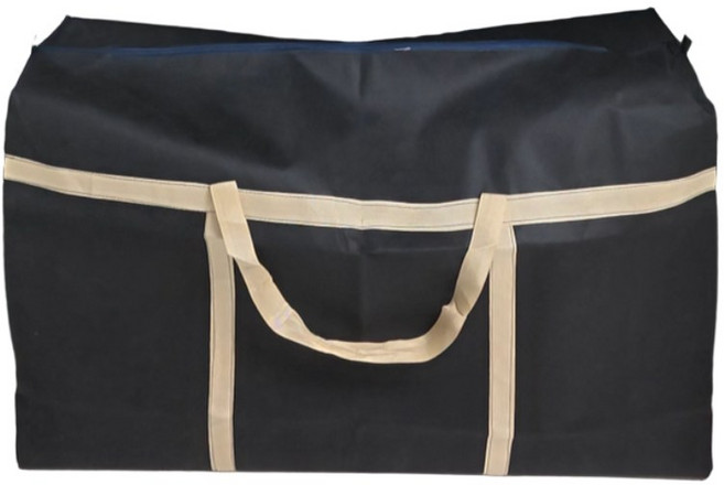 다비제 특대형 이사가방 튼튼한 140L 대용량 옷가방, 1개, 블랙