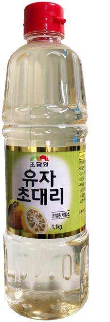 -초담원 유자초대리 /초데리 초밥소스, 1.1kg, 4개