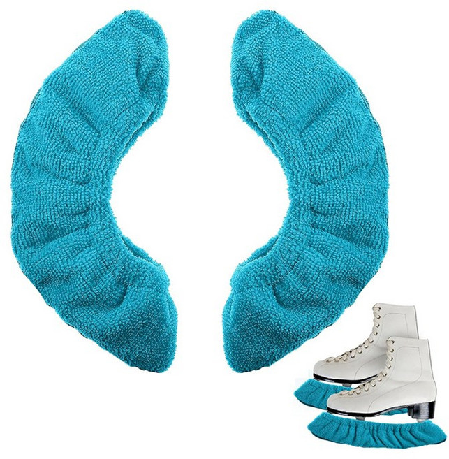 스케이트 소커 컬러 털날집 블레이드 커버 날집 띠 아대 방수 N-0013, 03.연블루, 1개