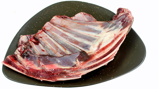 야들야들한 육질 사슴고기 갈비 500g 강아지 생식 수제 간식 만들기 재료, 1개, 사슴갈비