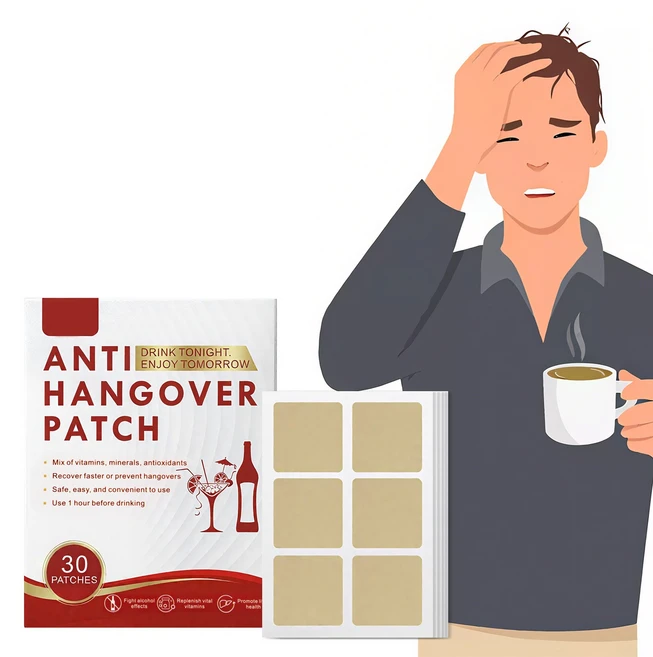 파티패치 숙취해소제 숙취패치 음주 후 아침 회복 메스꺼움 완화 여행 크루즈 필수템 숙취해소환 파티패치, 30개입, 1개 - 쿠팡