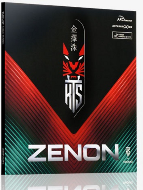 TMOUNT 티마운트 KTS ZENON 하이텐션 pimple in RED / BLACK, 적색, 1개