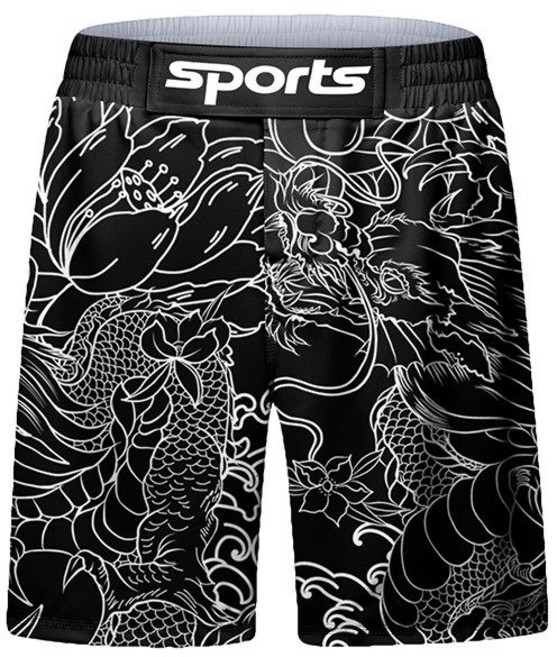 남성 주짓수 MMA 컴프레션 상하의 세트 반팔 긴팔 격투 훈련복