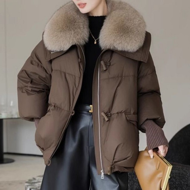 [ELLESIAN] 벨로아 퍼카라 겨울 패딩 자켓