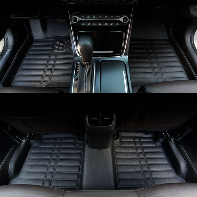 현대 에쿠스 5D 카매트 자동차 차 입체 바닥 깔개 일체형 발판, 브라운, 에쿠스(신형) 2009~2015