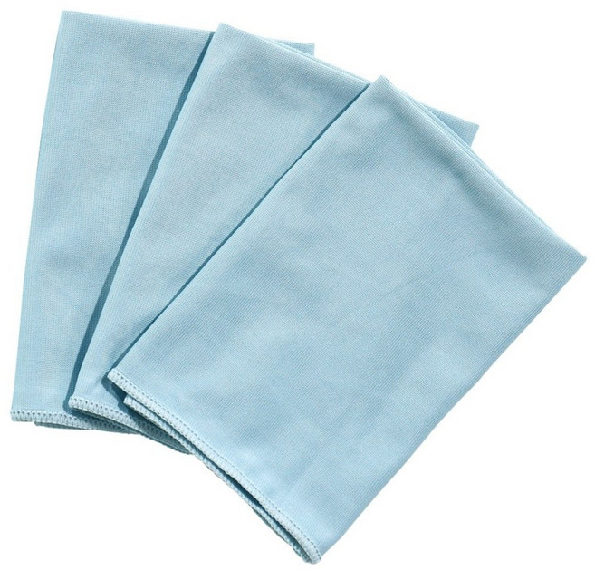 먼지 없는 유리전용 초극세사 유리걸레 3P, 1세트