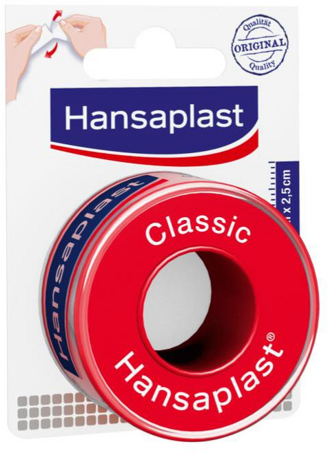 Hansaplast 萬用防水透氣膠帶 2.5公分, 1個