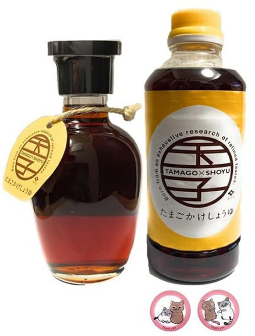 이게티 간장 에그 케이크 7 8파운드 200ml 리필 16 9파운드 500ml 세트 미식 주문 기념품 선물 스티커 1개