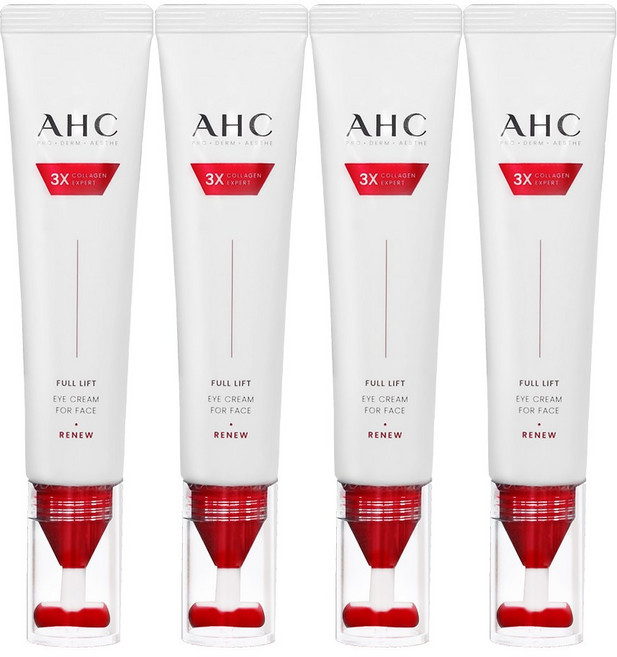 2026 AHC 풀 리프트 아이크림 포 페이스 시즌14, 40g, 4개