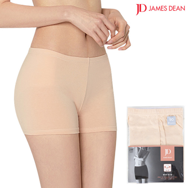 제임스딘 여성 속바지 여자 학생 교복 치마 직장인 면스판 2부 DPT0015