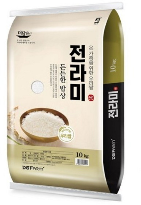 더담은 든든한 밥상 전라미, 10kg, 2개